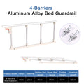Foldable Bed Safety Guard Rail