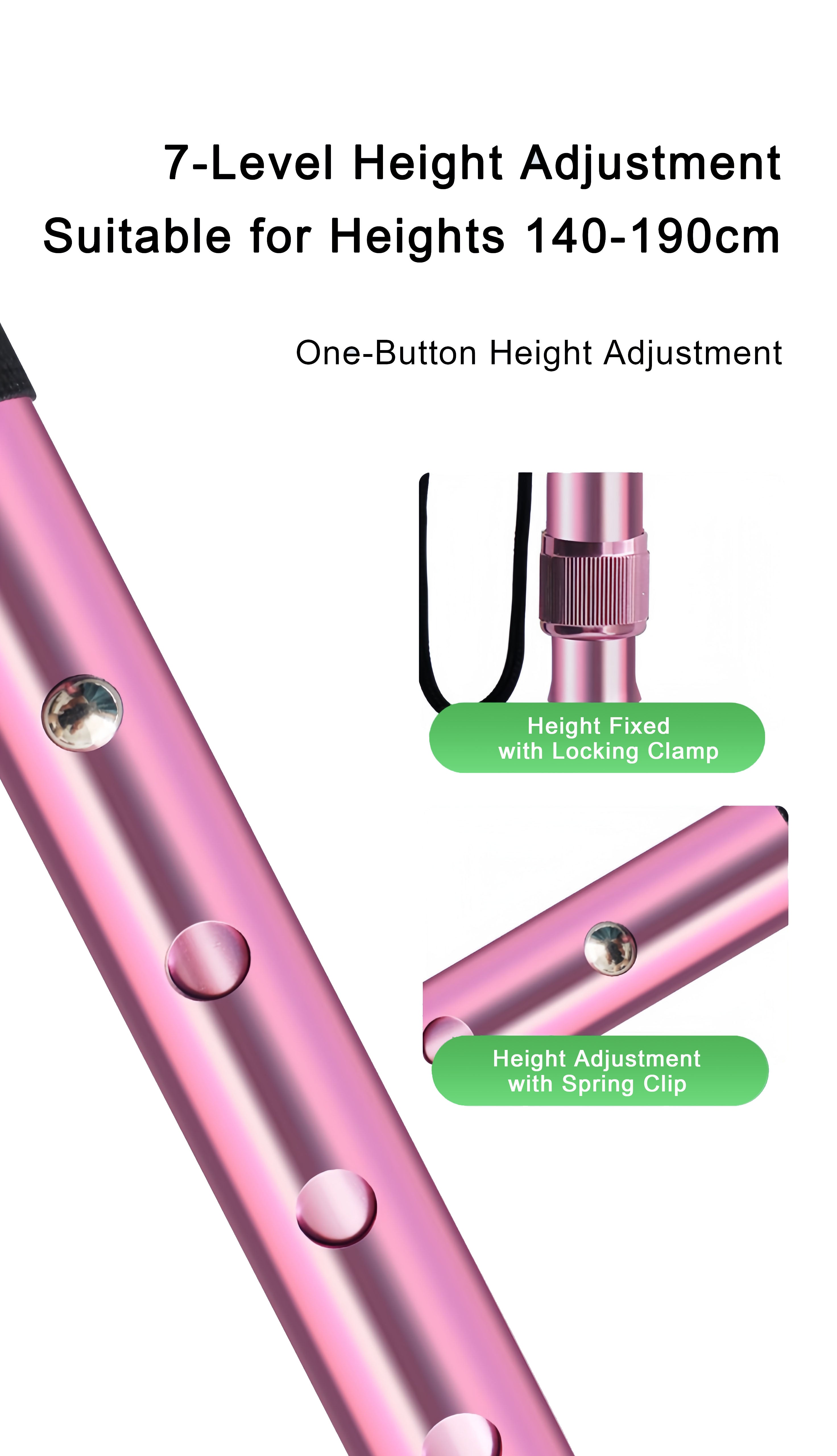 Folding Quad Walking Stick