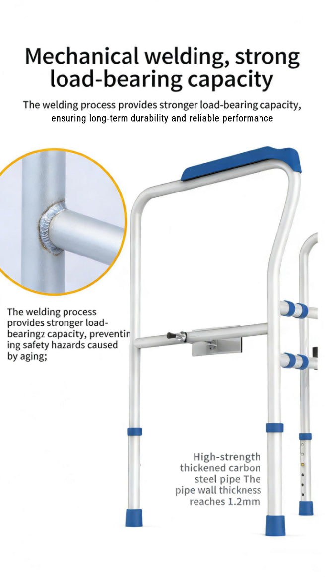 Adjustable Toilet Safety Rail & Stand Assist