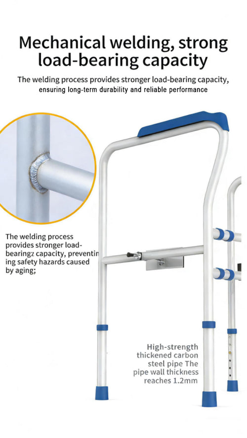 Adjustable Toilet Safety Rail & Stand Assist